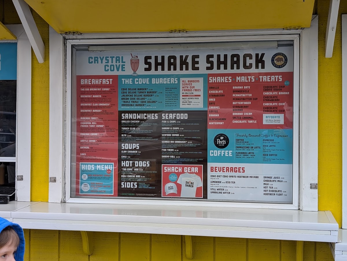 Crystal Cove Shake Shack Menu - Image 5